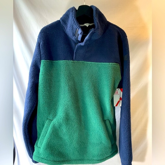 NWT. Fleece 3/4  zip ripzone - Picture 1 of 6